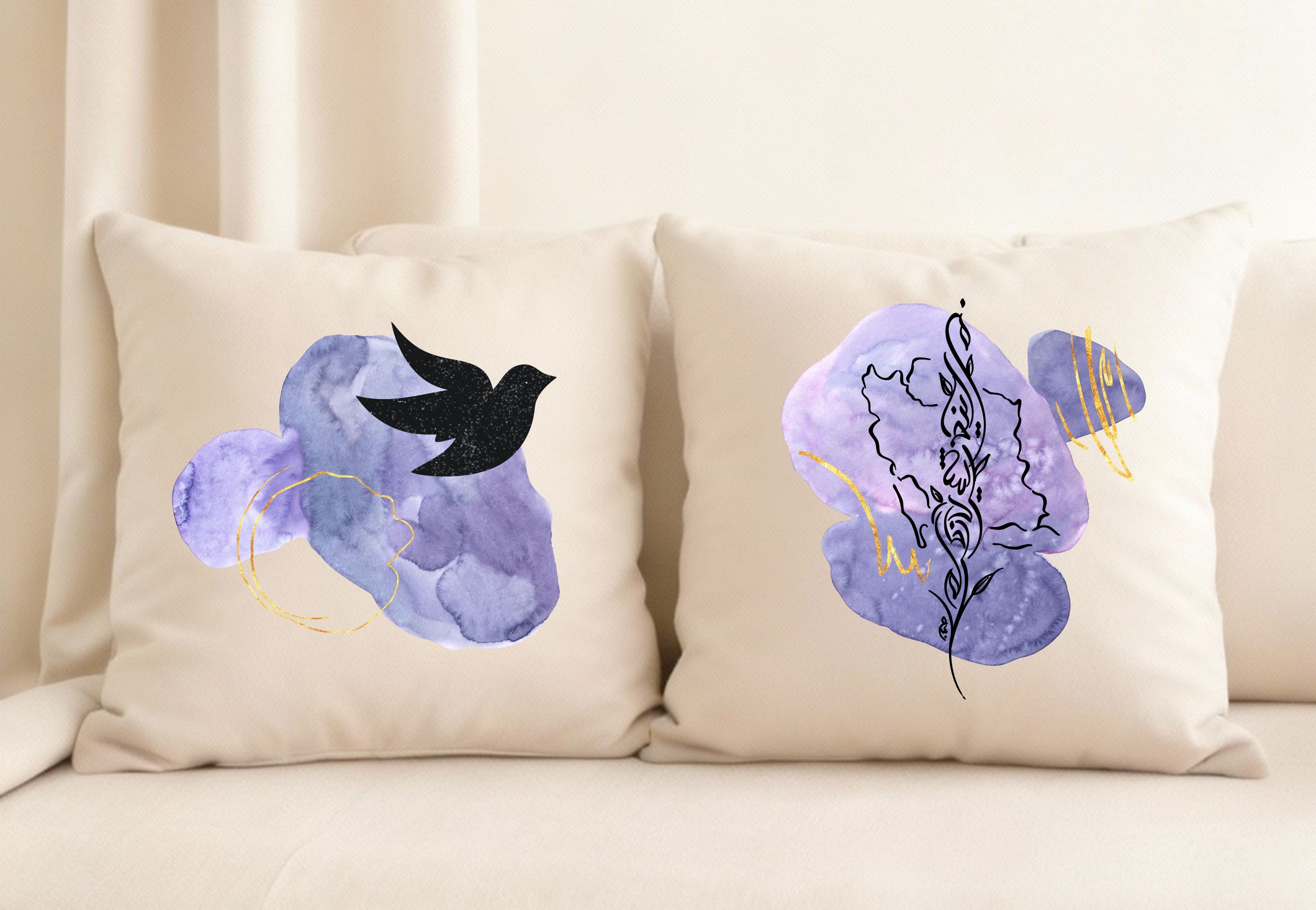 Set of 2 Iran Cushion Covers